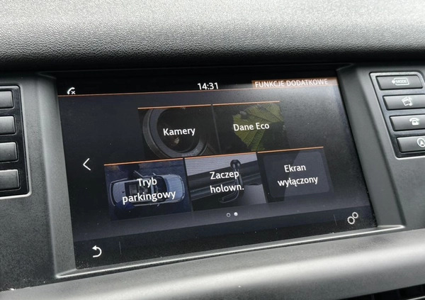 Land Rover Discovery Sport cena 69999 przebieg: 189000, rok produkcji 2017 z Czarna Woda małe 596